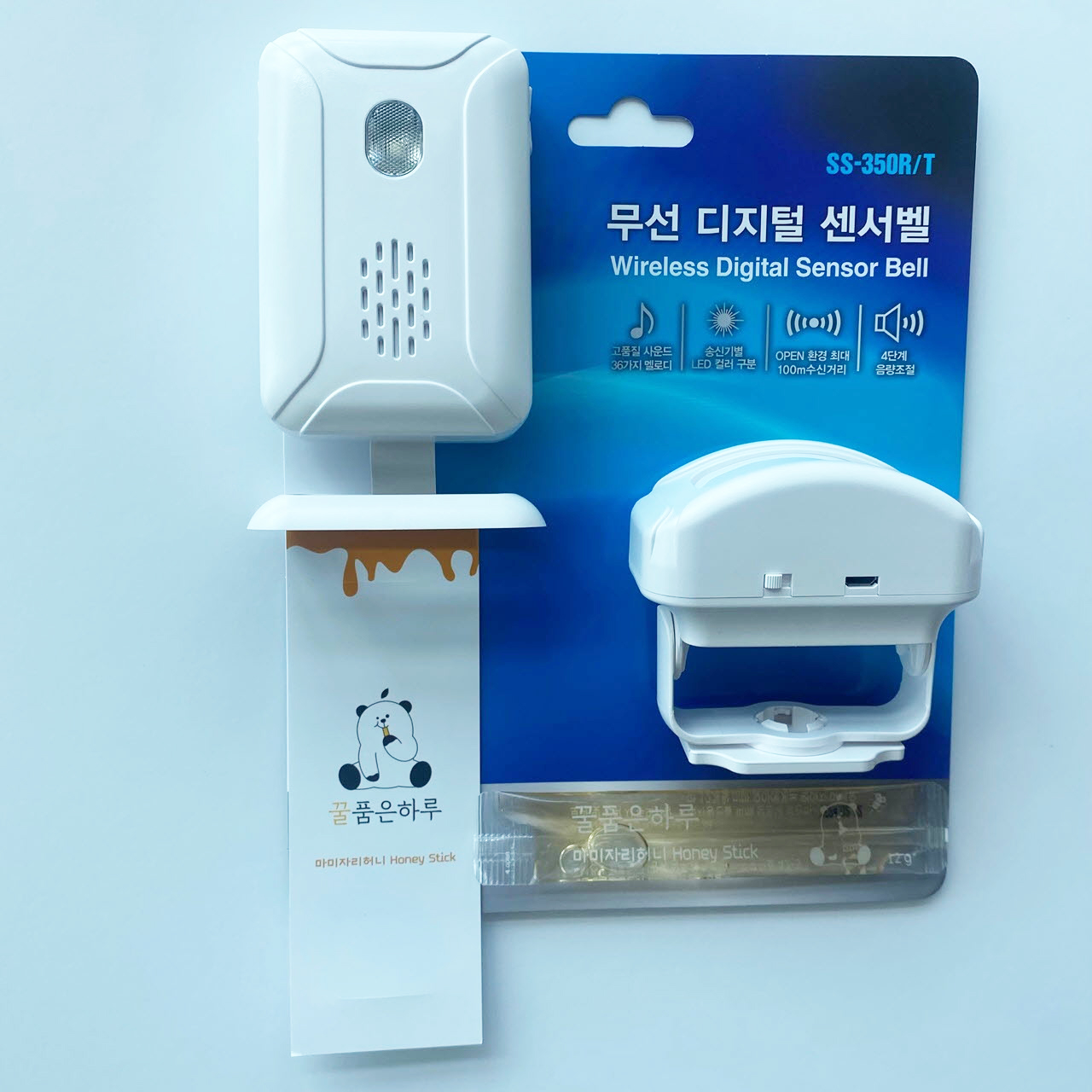 편의점 매장 가게 돈 벌어주는 마미자리샵 무선 동작감지 센서 차임 도어 벨 - 상세 이미지 4