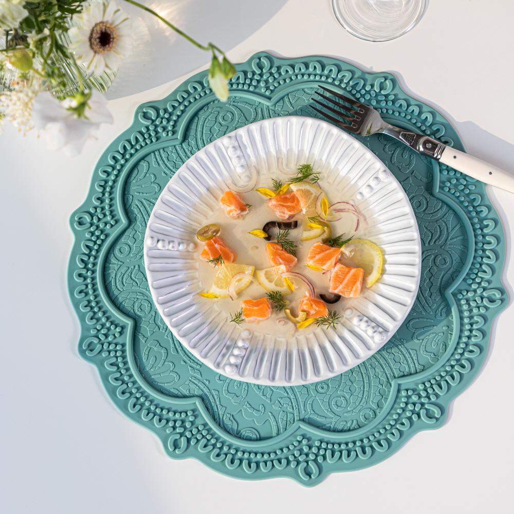 VBC까사 실리콘 식탁매트(라운드) 메를레토