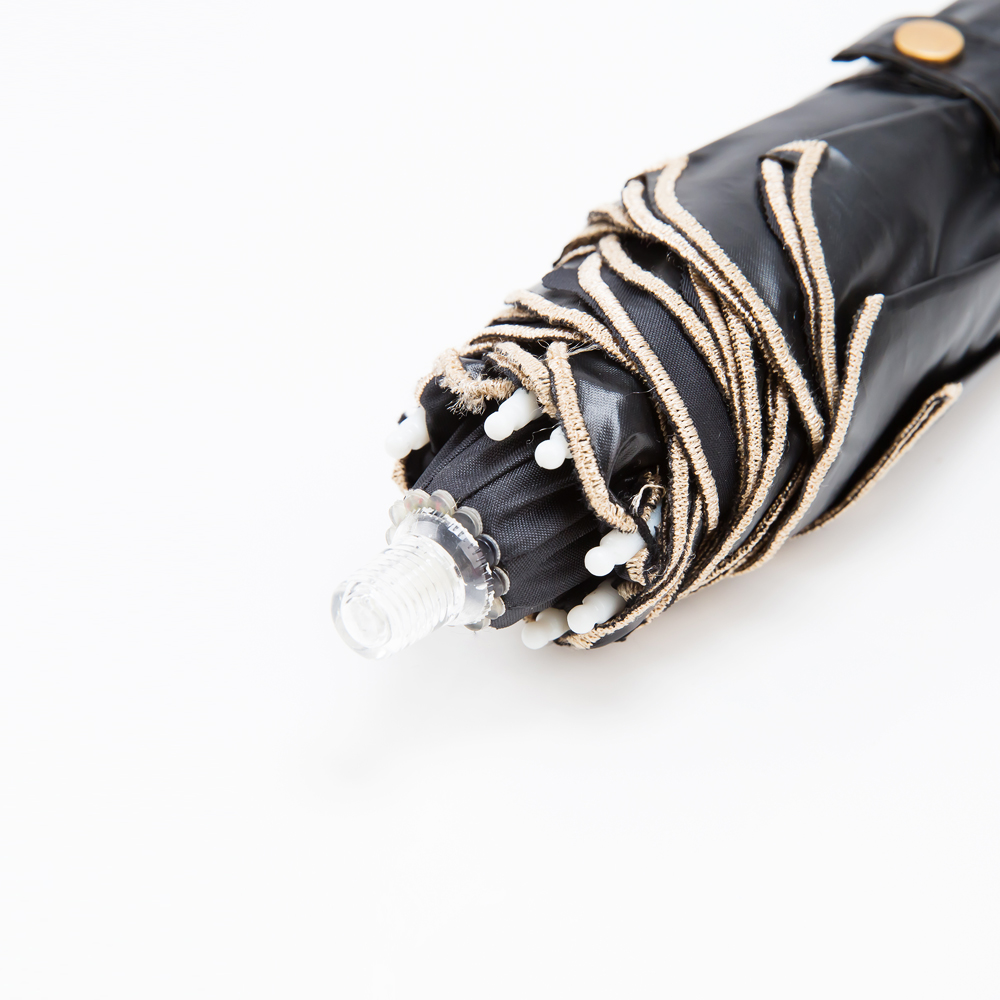 크로커다일 하트 자수 암막 우양산