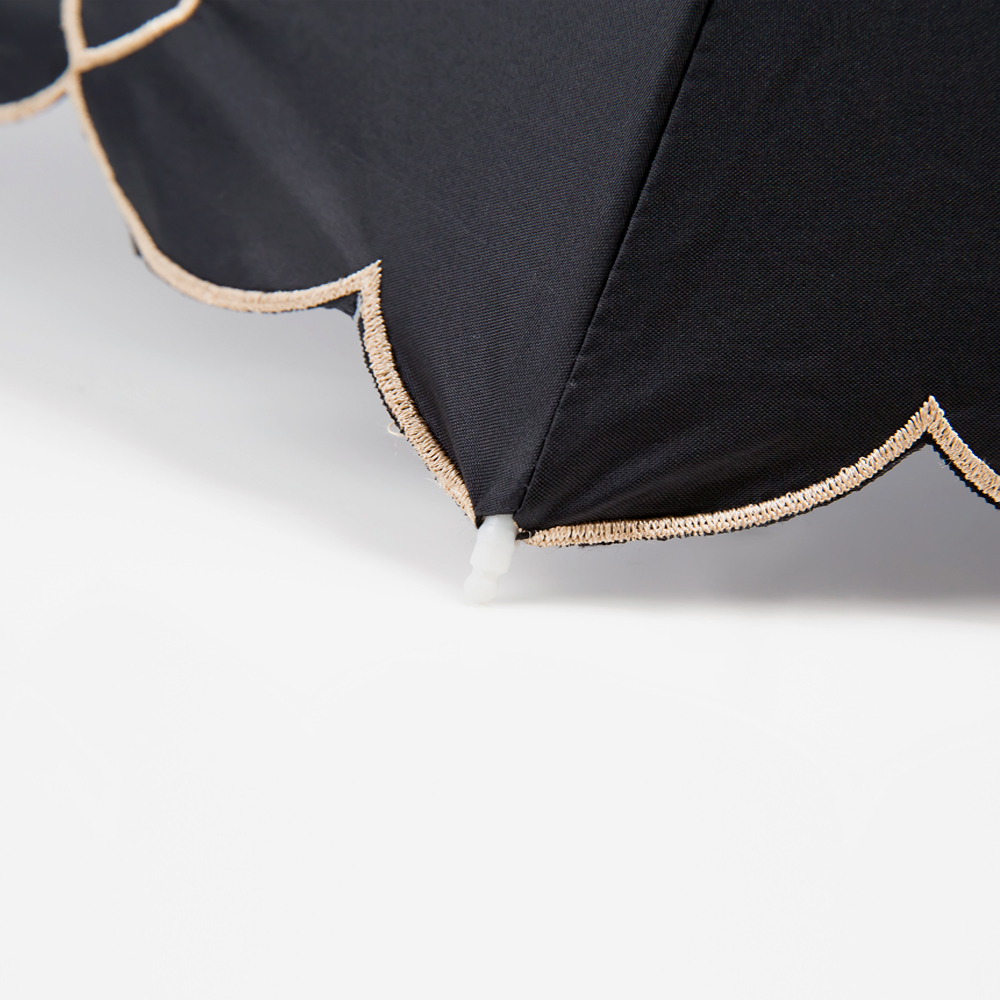 크로커다일 하트 자수 암막 우양산