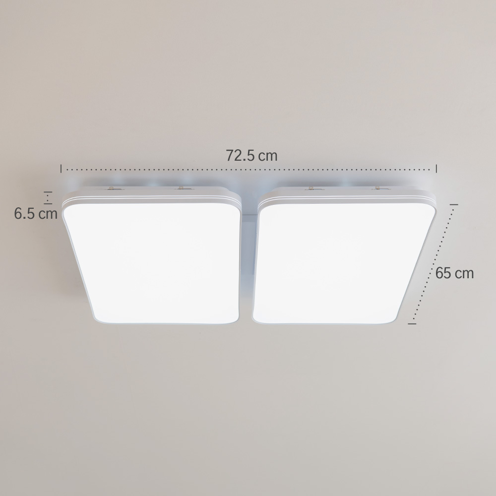 LED 하이슬림 거실등 120W - 상세 이미지 5