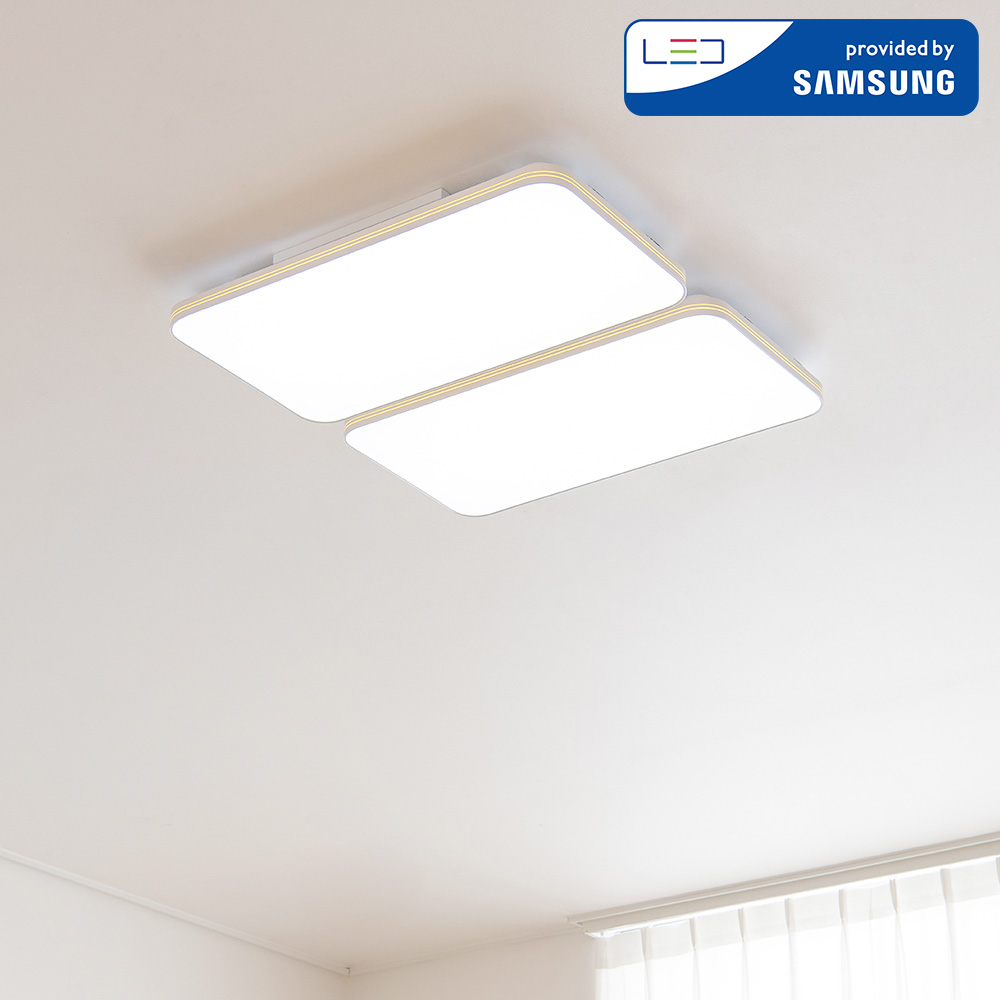 LED 하이슬림 거실등 120W 천장조명 인테리어조명 - 상품 이미지