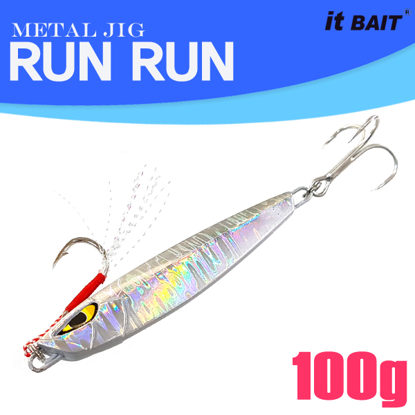 방어 메탈 잇베이트 100g  RUN RUN METAL JIG  런런메탈지그 - 상품 이미지