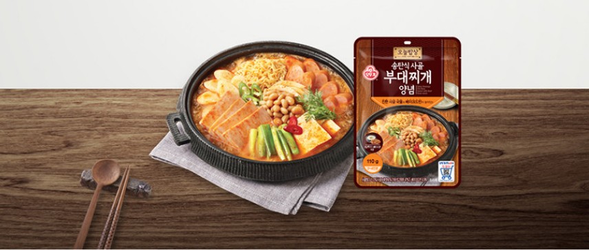 오뚜기 오늘밥상 송탄식사골 부대찌개양념 110g - 상세 이미지 2