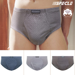 스페클로 남성 순면 스퀘어 브리프 순면 남삼각 팬티 남성속옷 면소재 3매... 착용 후기 | 사이즈/핏 총정리 - 상품 이미지 2
