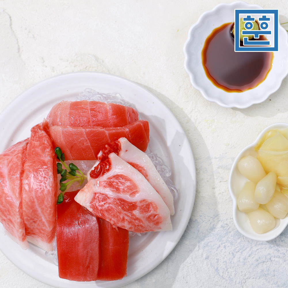 참치회 참다랑어 뱃살 속살 슬라이스 이미지 7
