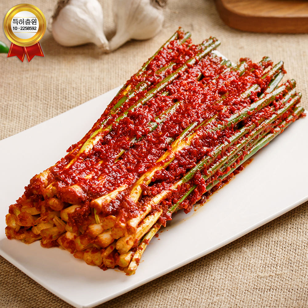 선화동매운김치 깔끔하게 매운맛 실비 파김치 1kg
