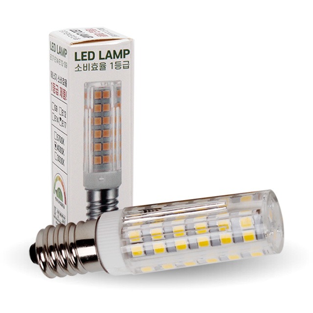 LED 콘램프 4W 주백색 미니전구 스틱램프 - 상품 이미지