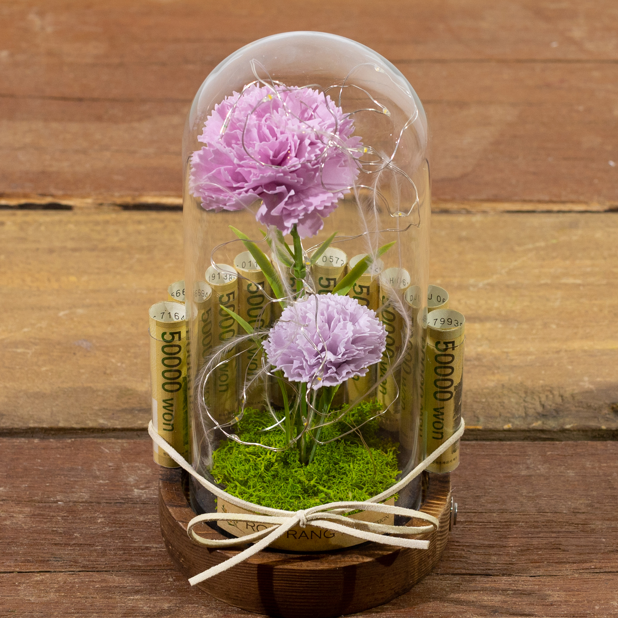 카네이션용돈박스 어버이날 플라워박스 비누꽃바구니 꽃선물 리스펙C1머니