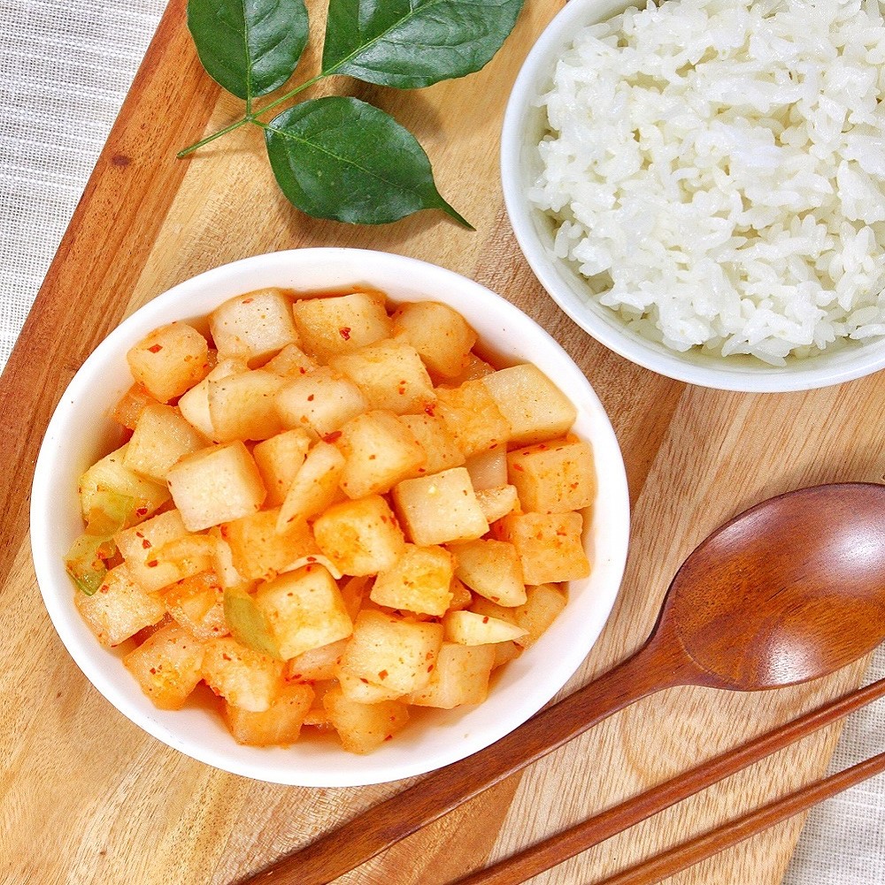 [부자가] 키즈 아기김치 유아식 반찬 / 키즈깍두기 800g, 2개