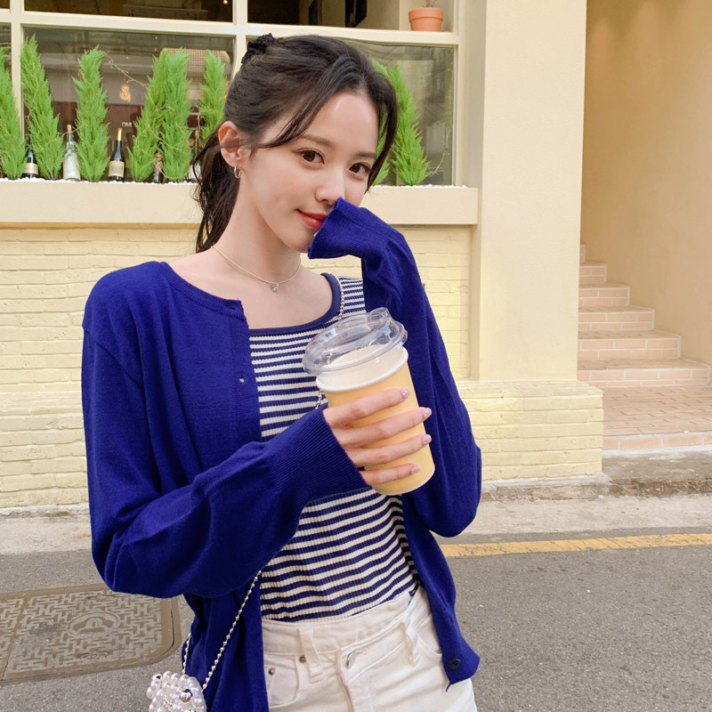 12컬러 캐시미어 혼방 베이직 가디건 cd1290 - 상세 이미지 2