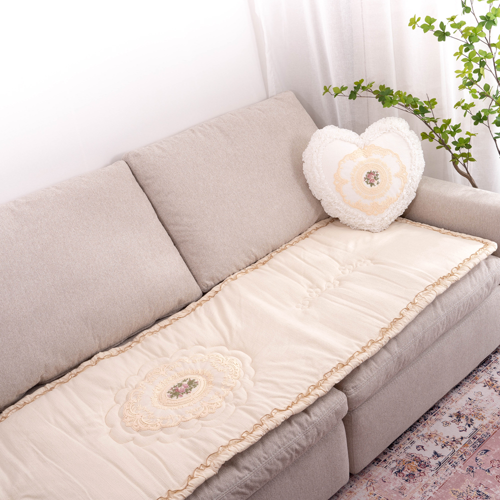 마벨로제 엠마 면쇼파패드 3인 미끄럼방지 소파매트