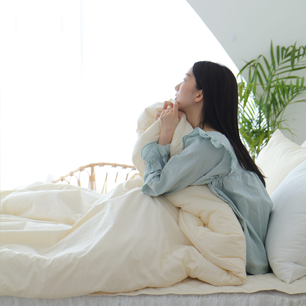 클래식 고밀도 순면80수 광폭 호텔식 이불커버 사계절 침구