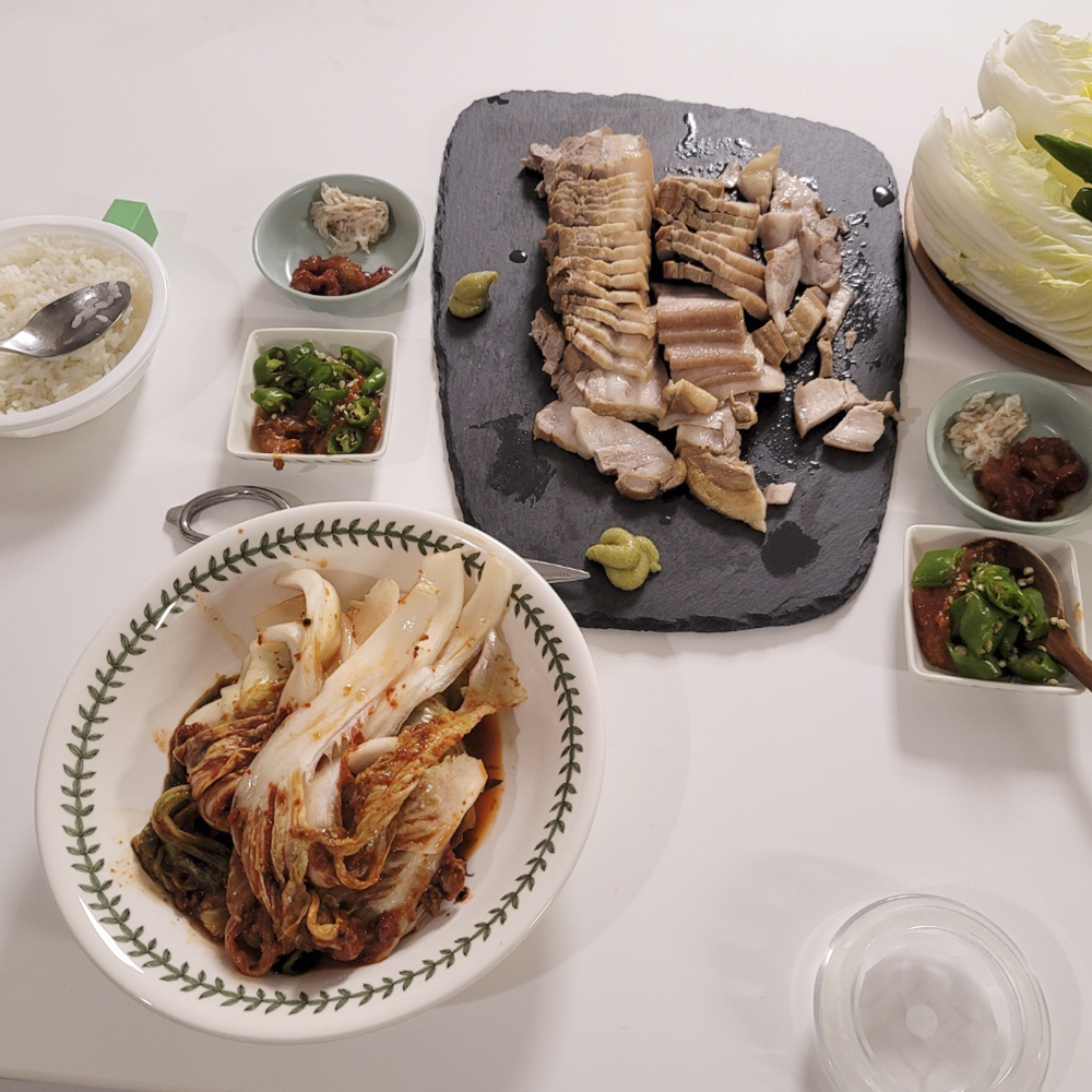 통오겹살 한판 생고기 미박삼겹살 구이 수육 1등급 5.5kg - 상세 이미지 2