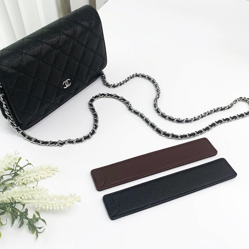 (나사고정형 쇼트너+드라이버 무료) 샤넬 WOC 호환 밑판 소가죽 이너백