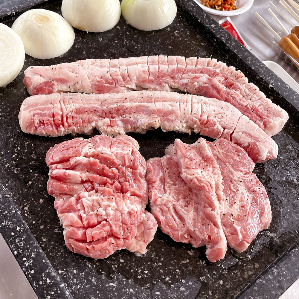 국내산 한돈 벌집삼겹살 400g 생삼겹살 칼집삼겹살 이미지 6