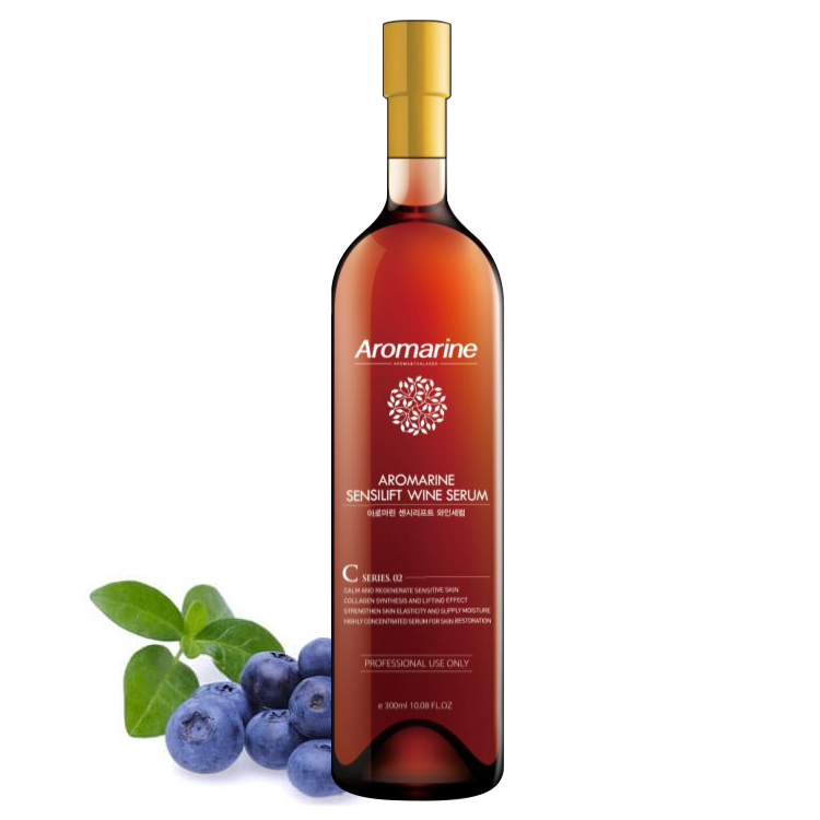 아로마린 센시리프트 와인세럼 300ml 페이셜 세럼 에센셜 Aromarine 공병3개 - 메인 이미지