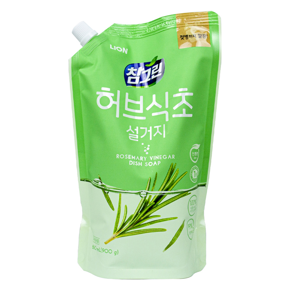 LO 참그린 허브식초 설거지 주방세제 470g 용기 - 상세 이미지 3