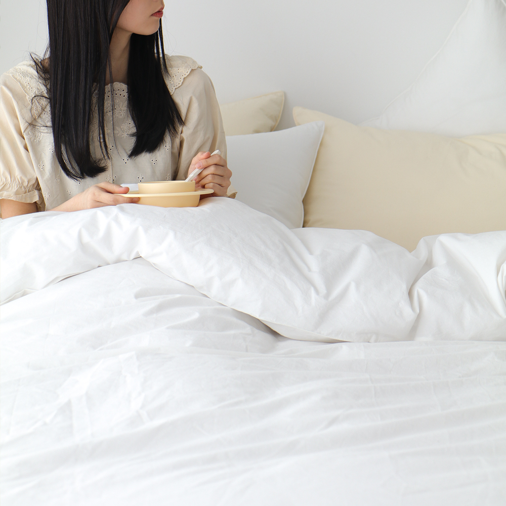 클래식 고밀도 순면80수 광폭 호텔식 이불커버 사계절 침구