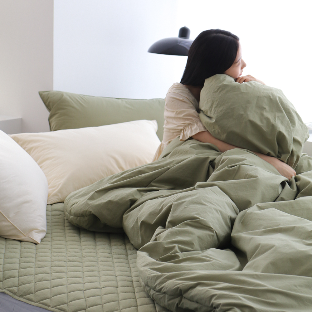 클래식 고밀도 순면80수 광폭 호텔식 이불커버 사계절 침구