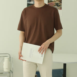남자반팔티 오버핏 빅사이즈 분또 실켓반팔티 착용 후기 | 사이즈/핏 총정리 - 상품 이미지 2