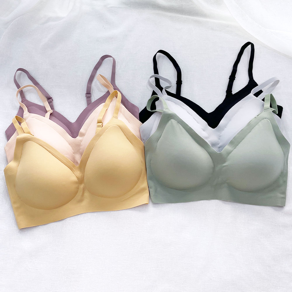 스포츠브라 와이어리스 수면 편한 심리스 브라 - 상품 이미지
