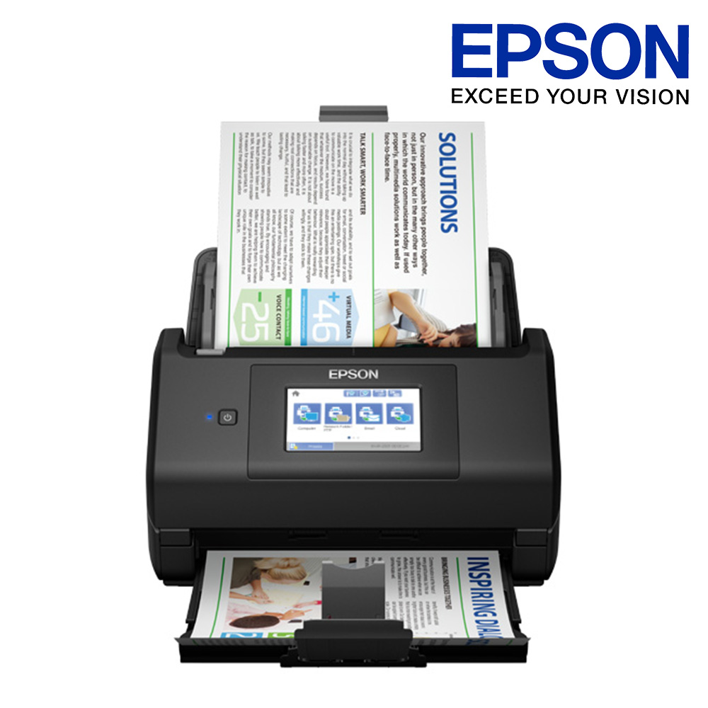 엡손 ES-580W 고속 양면 무선 스캐너 컬러 문서 신분증 스캔