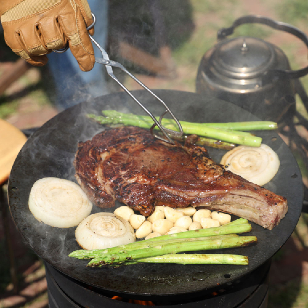 800도씨 무쇠 캠핑 그리들 인덕션 39cm 세트 - 상세 이미지 4