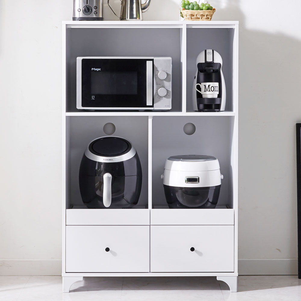 솔트 렌지대 수납장 밥솥 주방정리 다용도수납