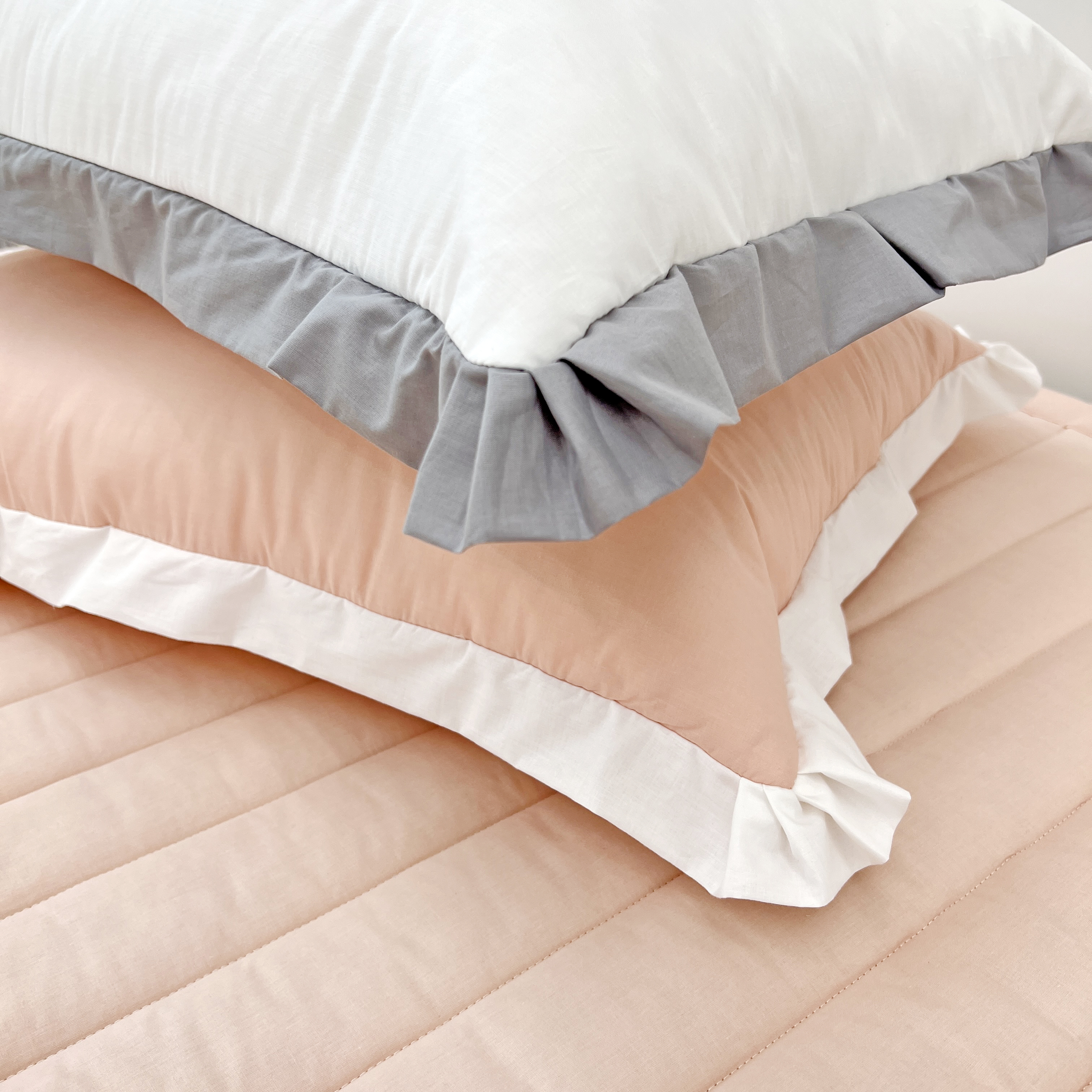 호텔식 심플라인 60수 아사 순면 침구 차렵 이불 S/SS