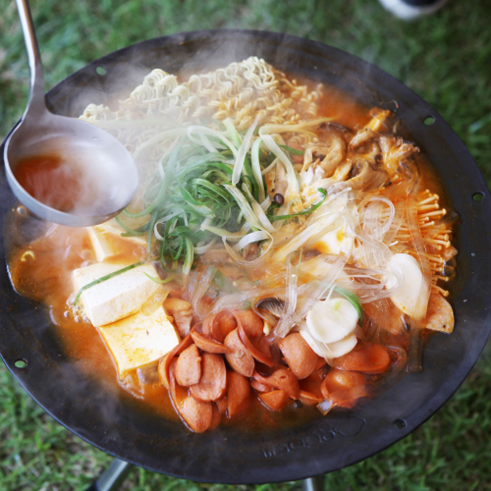 800도씨 무쇠 캠핑 그리들 인덕션 39cm 세트 - 상세 이미지 5