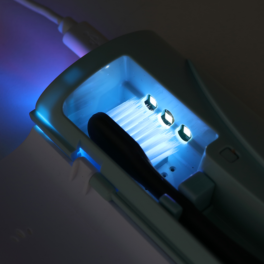 유토렉스 블라썸 UV-C 무선 휴대용 칫솔살균기 학교 사무실 여행 칫솔관리 UTC-32 이미지 7