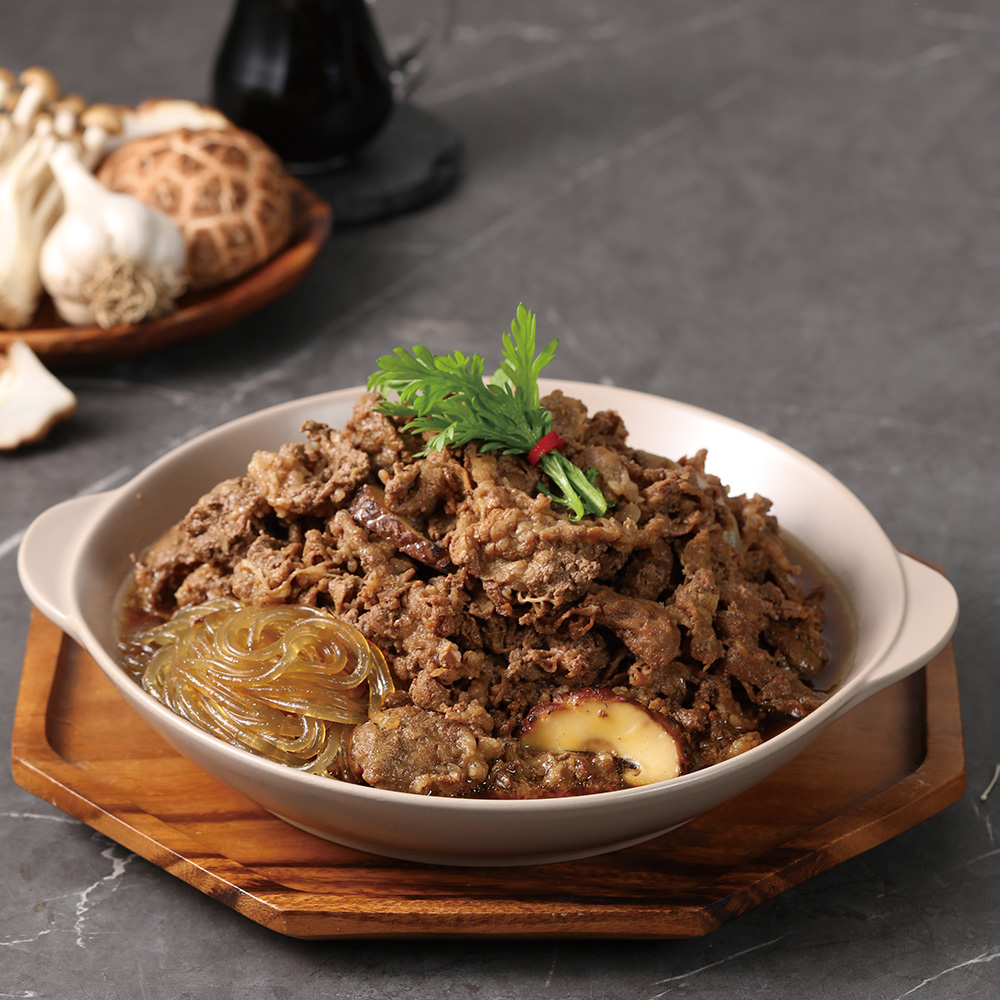 오늘의돼지 소불고기 1kg 간편 양념불고기 캠핑 요리 집들이