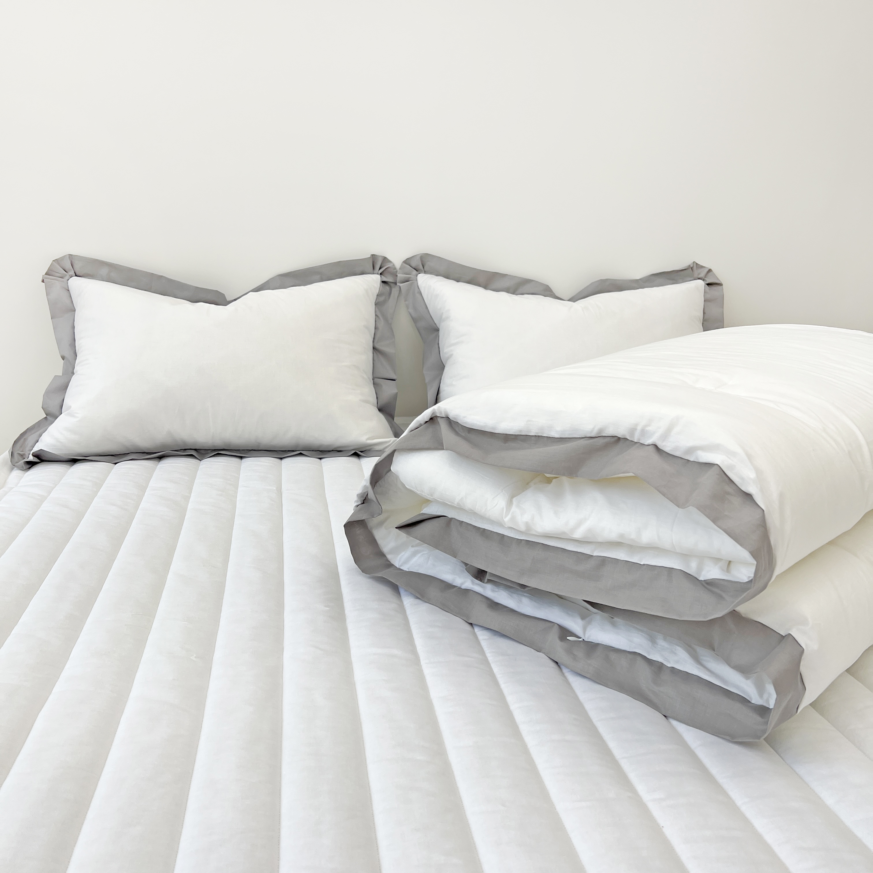 호텔식 심플라인 60수 아사 순면 침구 차렵 이불 S/SS