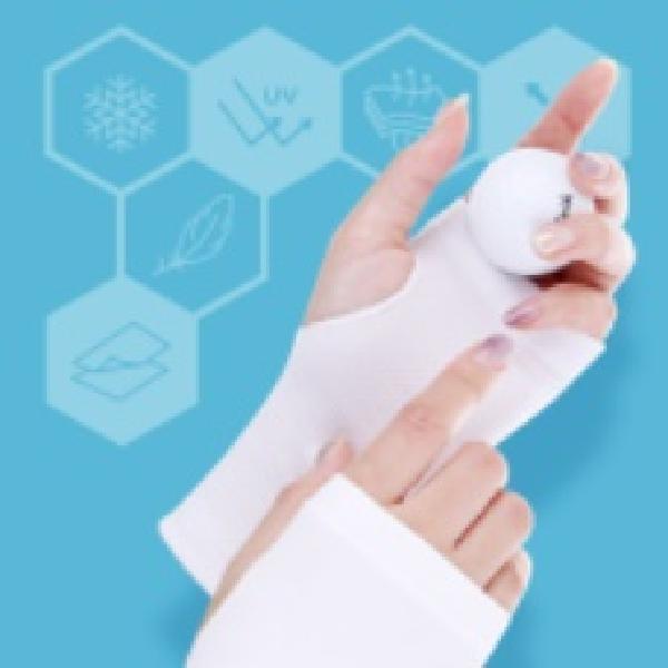 골프손토시 양손 골프반장갑 땀골프장갑 손등덮개 - 메인 이미지