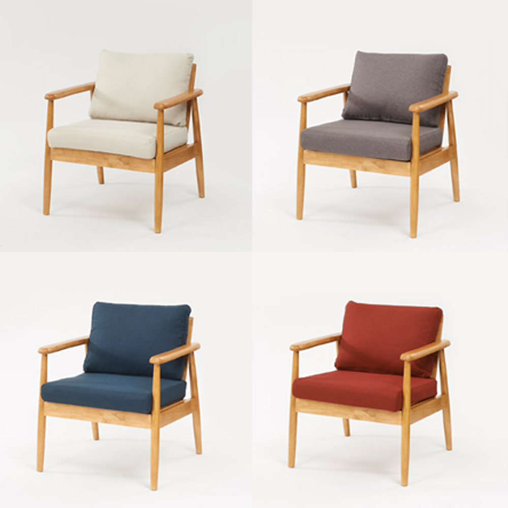 마코 카페소파 대기실 소파 업소용 병원 쇼파 빈티지 1인