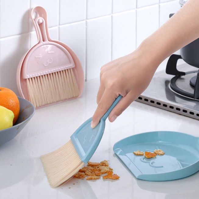 신학기 준비물 초등 빗자루 세트 초등학교 미니 빗자루 쓰레받이