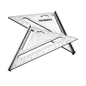 알루미늄 합금 목공 삼각자 직각자 각도자 스피드스퀘어 실사용 후기 | 효과 있을까? - 상품 이미지 2