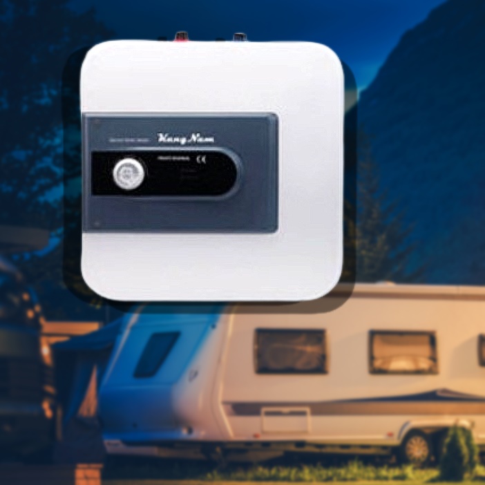 8리터 소형 순간 온수기 8L 상향식 전기 캠핑카 온수기