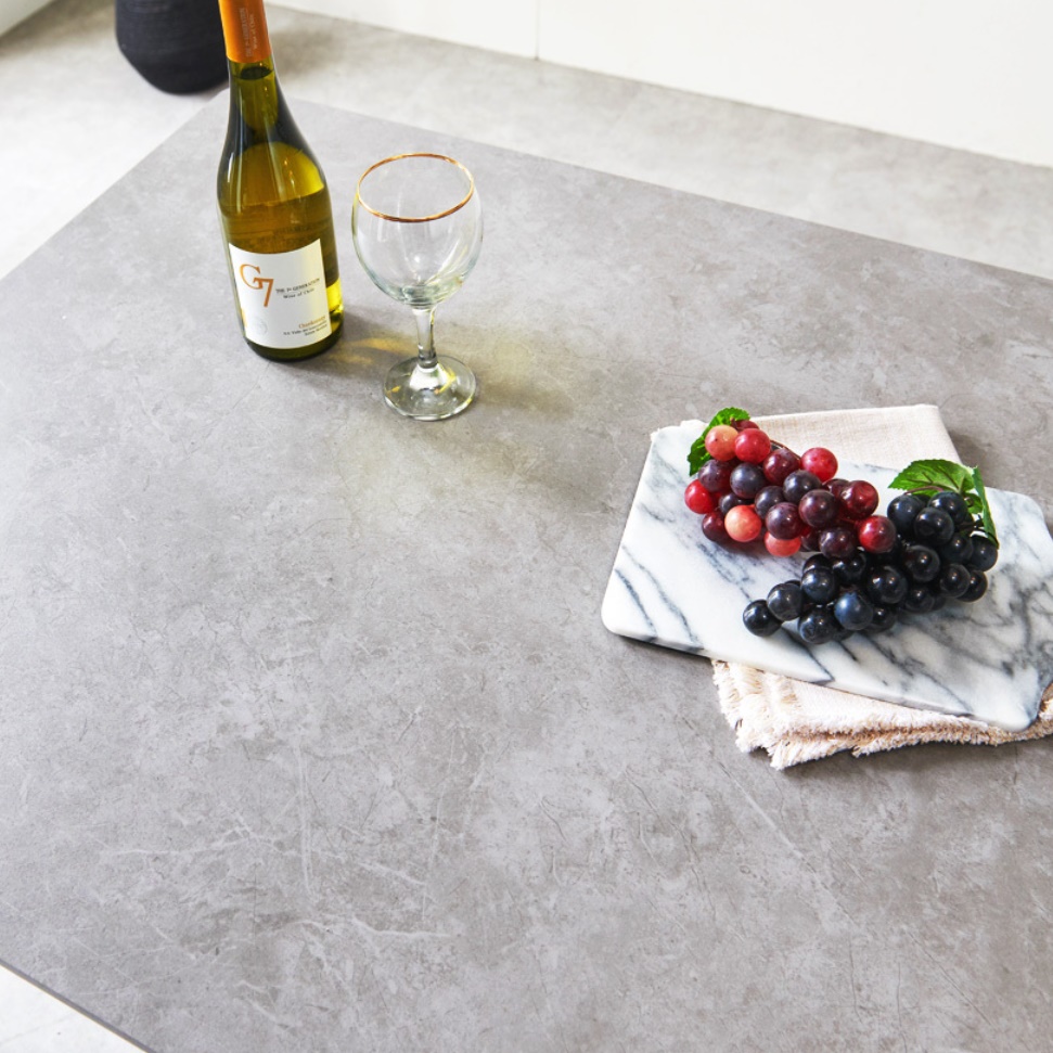 세라믹 식탁 상판 교체 긴 세라믹상판 업소용식당테이블