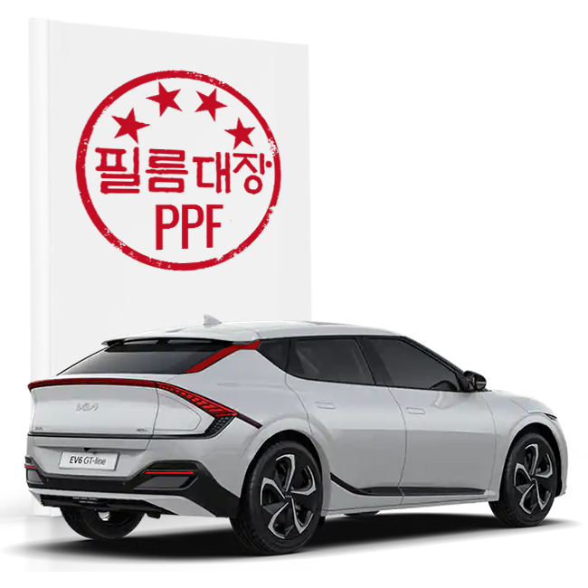 필름대장 기아 EV6 1세대 PPF필름 D필러 - 상품 이미지