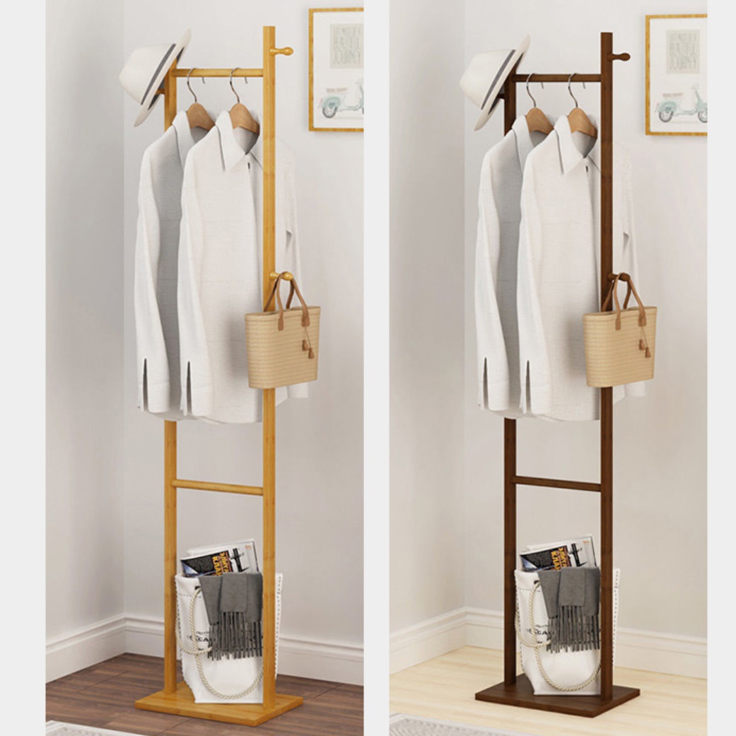 소형 행거 자취방 일자 행거 좁은 작은 행거 트롤리