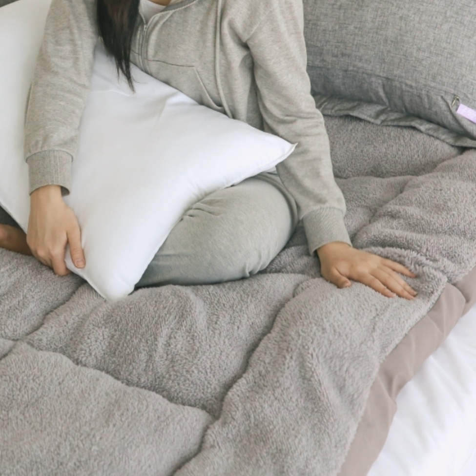 두꺼운 토퍼 푹신한 토퍼 싱글 푹신 침대 위 토퍼