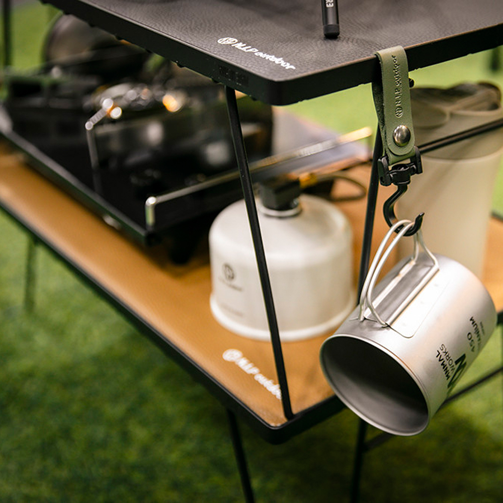 [호환] 쿨러스탠드 필드랙 블랙 / 팬히터받침대 접이식캠핑테이블