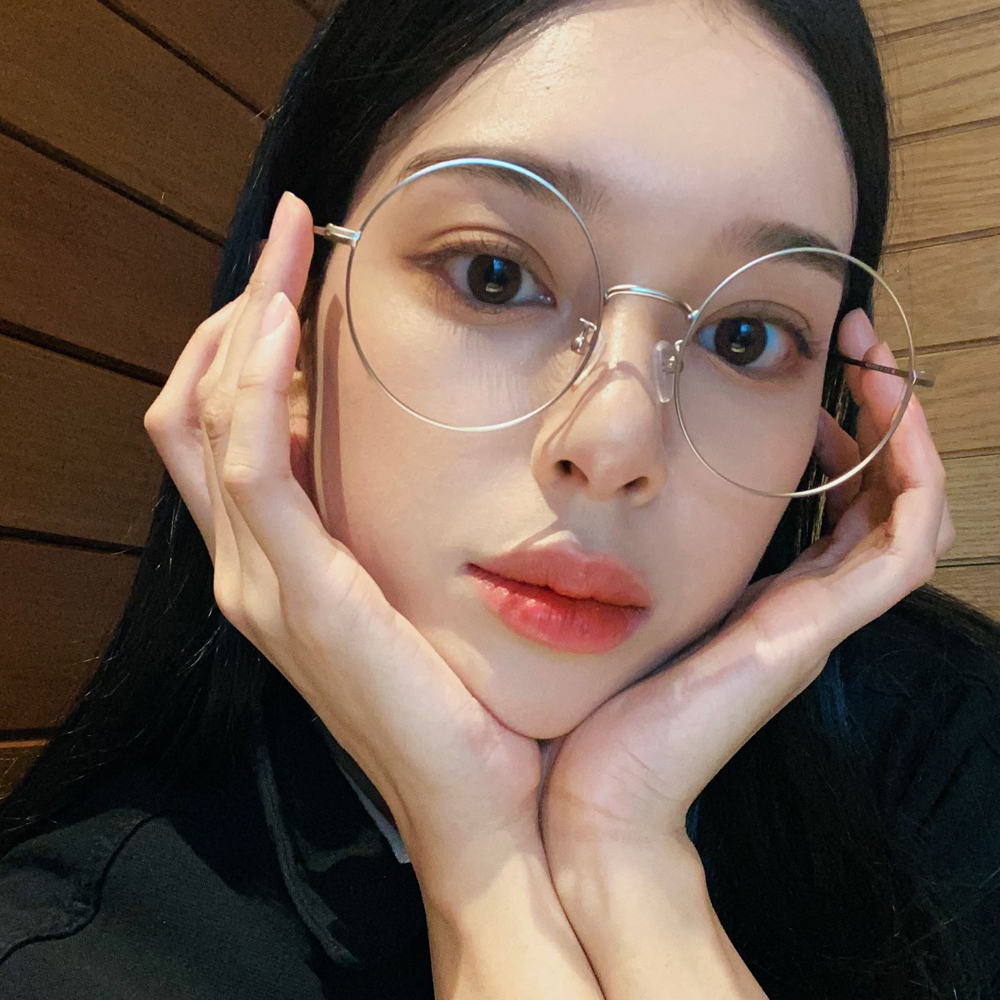 블루라이트 차단 안경 빅 오버 사이즈 안경테 자외선 남자 여자 대두 사각 동글이 가벼운