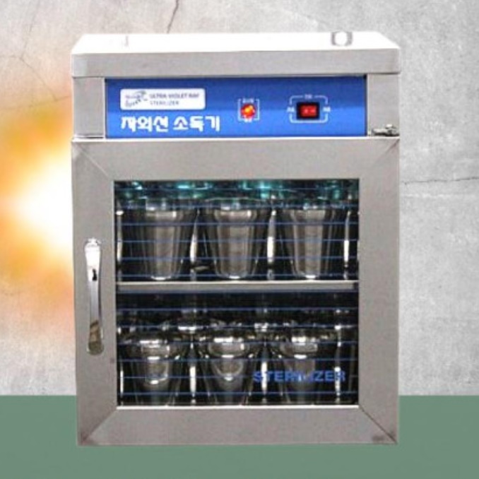 자외선 컵 살균기 컵 살균 소독기 업소용 식당 소독기 - 메인 이미지
