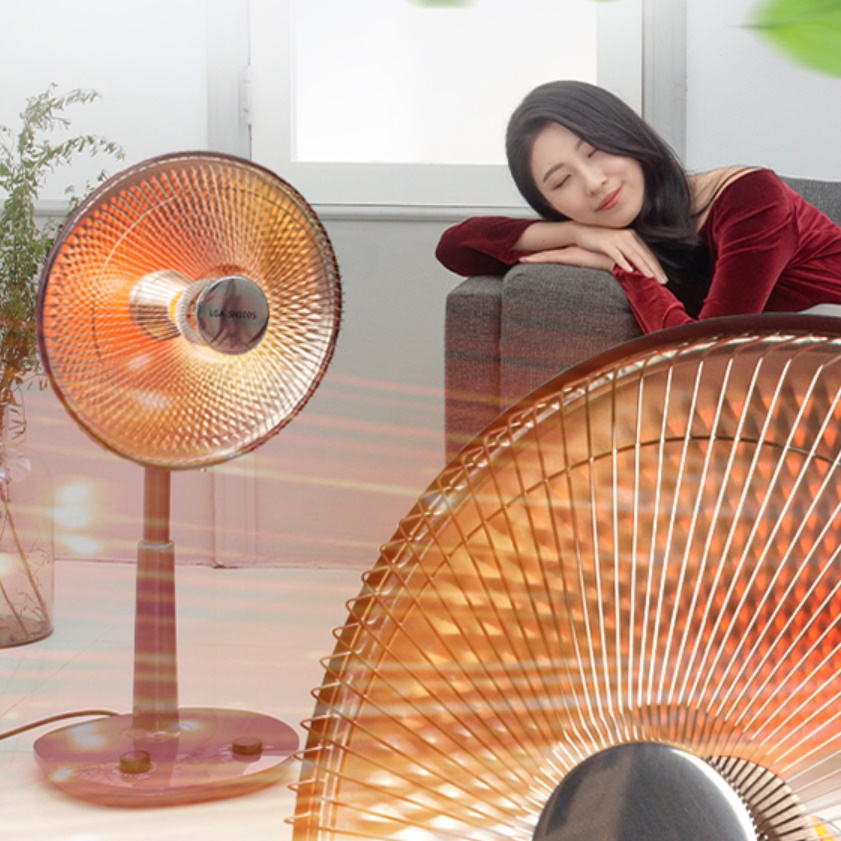 온열선풍기 열선풍기 난로 거실 난로 선풍기형 히터