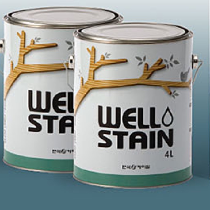 목재용 오일 목재 방수 페인트 원목 스테인 방부목 칠 4리터