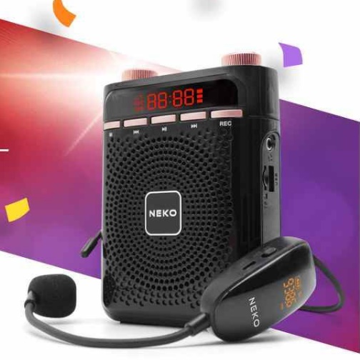 강사용 무선 마이크 세트 강의용 이동식 마이크 스피커 수업용 마이크