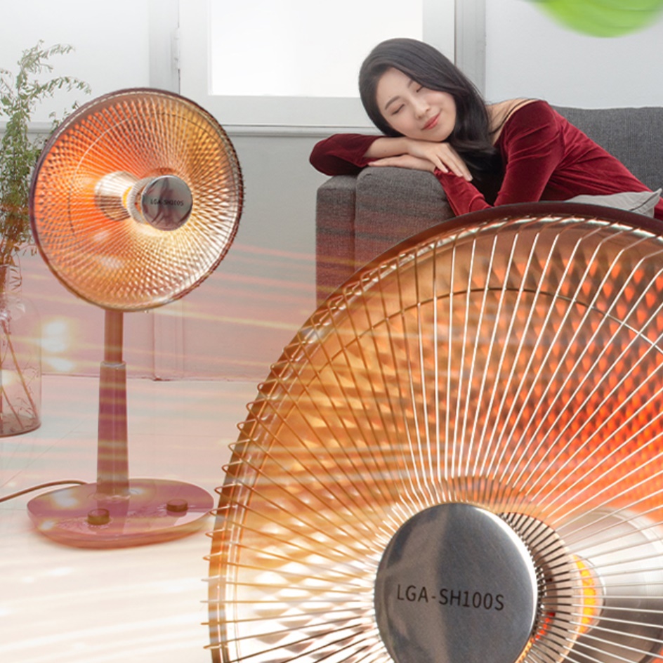 원 적외선 난방기 온 열 선풍기 거실 난로